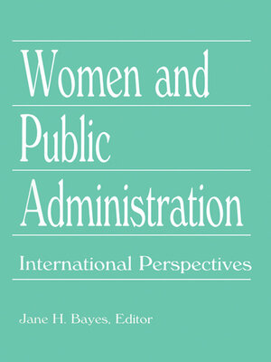 cover image of Women and Public Administration